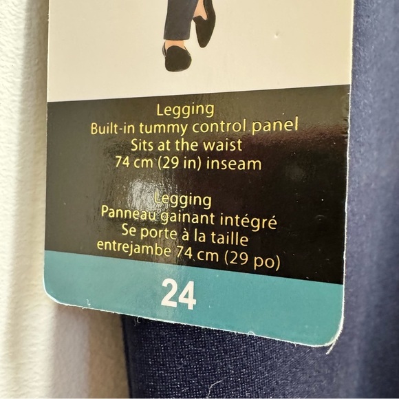 Dalia Plus Blue Leggings Size 24 NWT Brand New - Picture 7 of 9